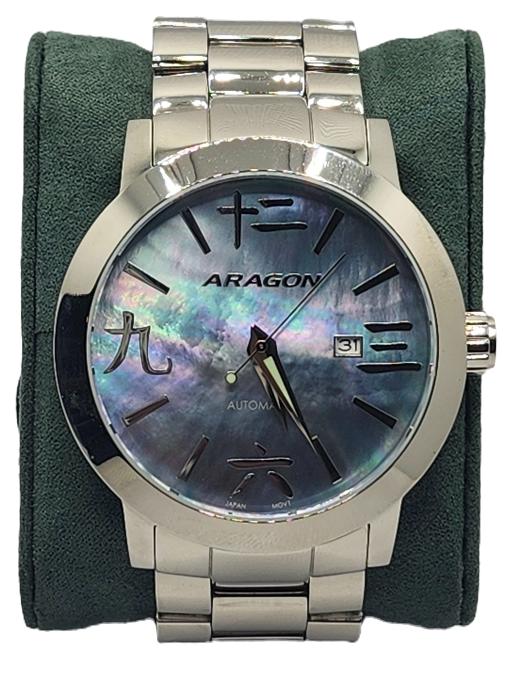 Aragon A194BLU Chinese Character Automatic 50mm image 1