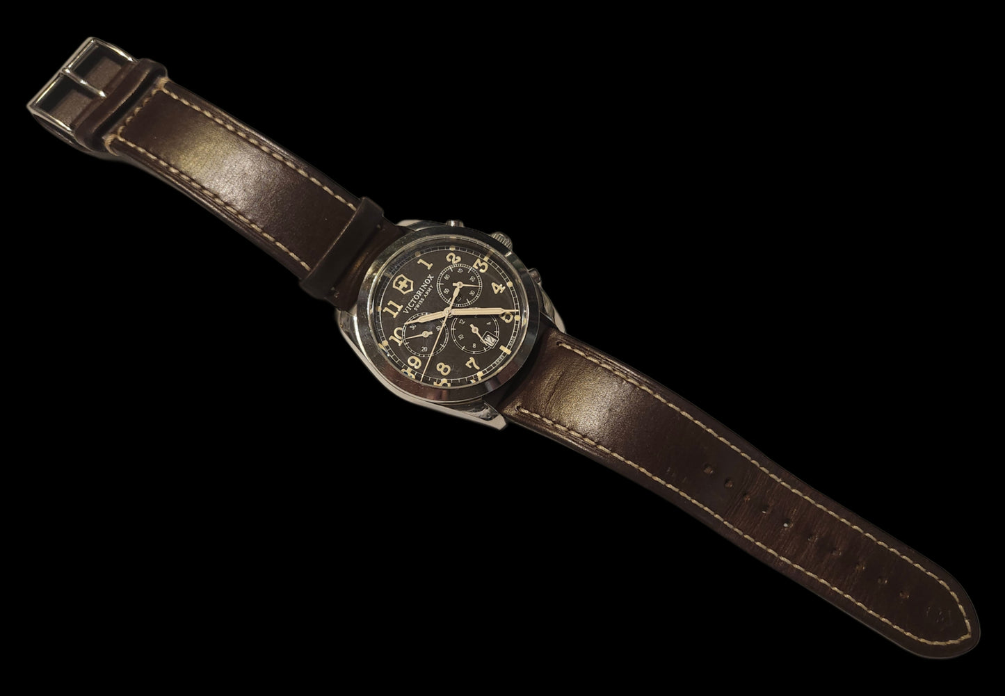 Victorinox Swiss Army Infantry Chronograph Black Dial Men's Watch 241567 image 1