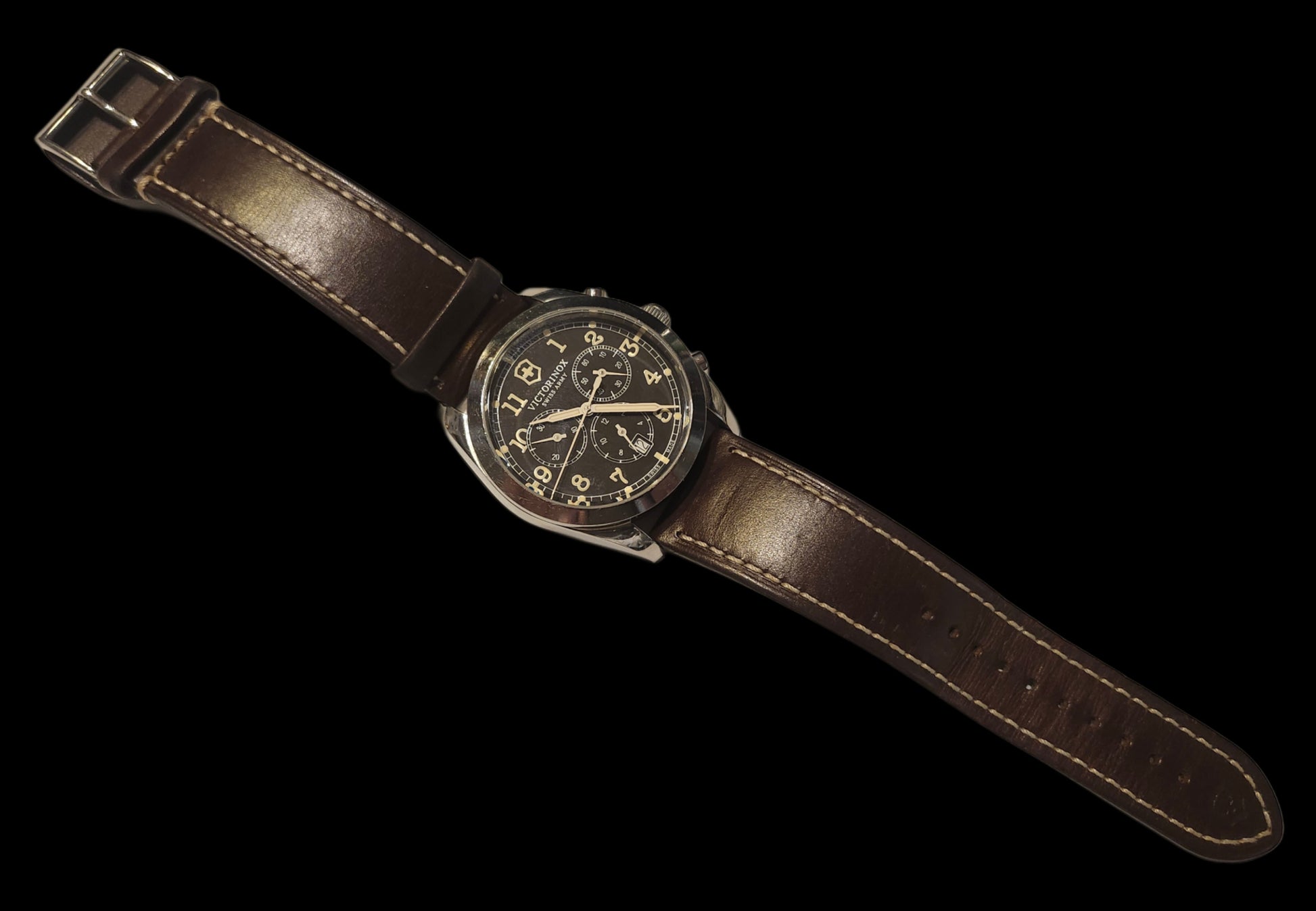 Victorinox Swiss Army Infantry Chronograph Black Dial Men's Watch 241567 image 1