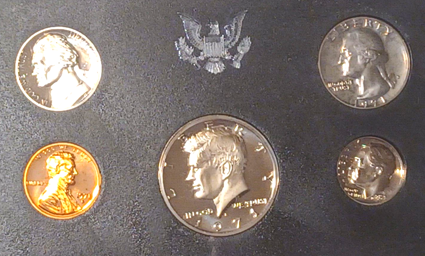1971 S U.S. Mint Proof Set United States Original Mint Packaging image 2