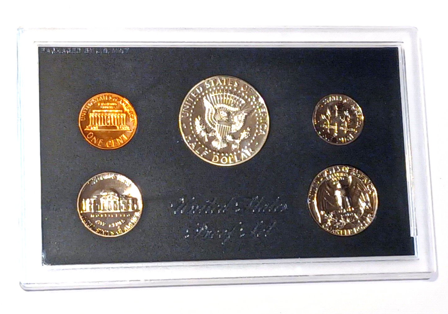 1969 U.S. Special Mint 40% SILVER PROOF Set in Original Packaging image 3