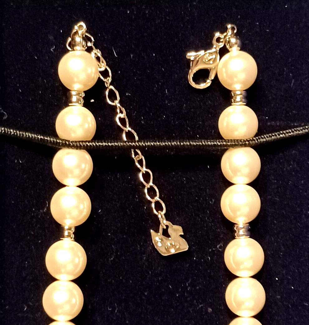 Swarovski Crystal & Pearl Enlace All-Around Necklace - 5200540 image 9