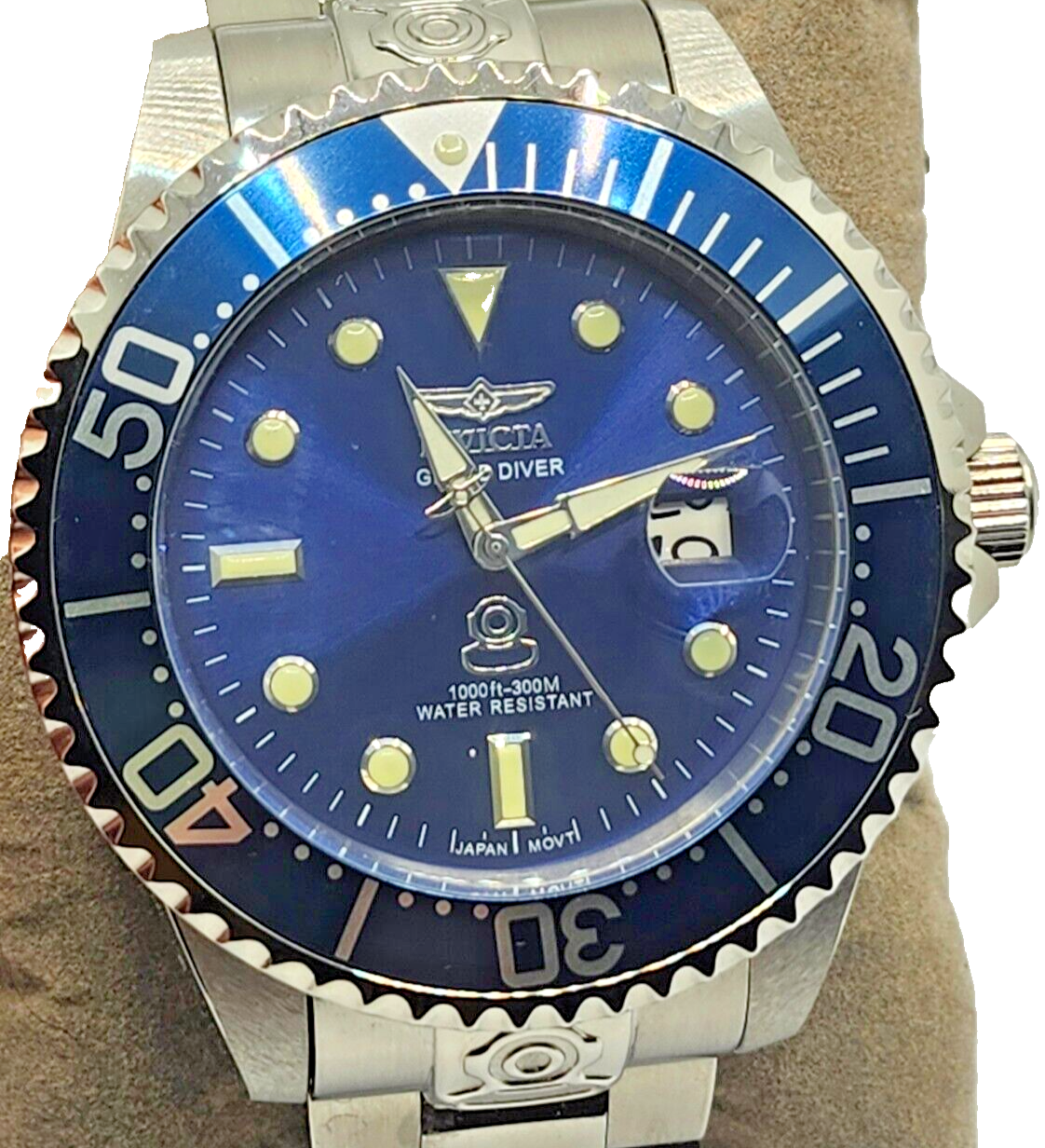 Invicta Grand Diver Automatic 300M Men's Watch Model #13859 ~ Blue image 3