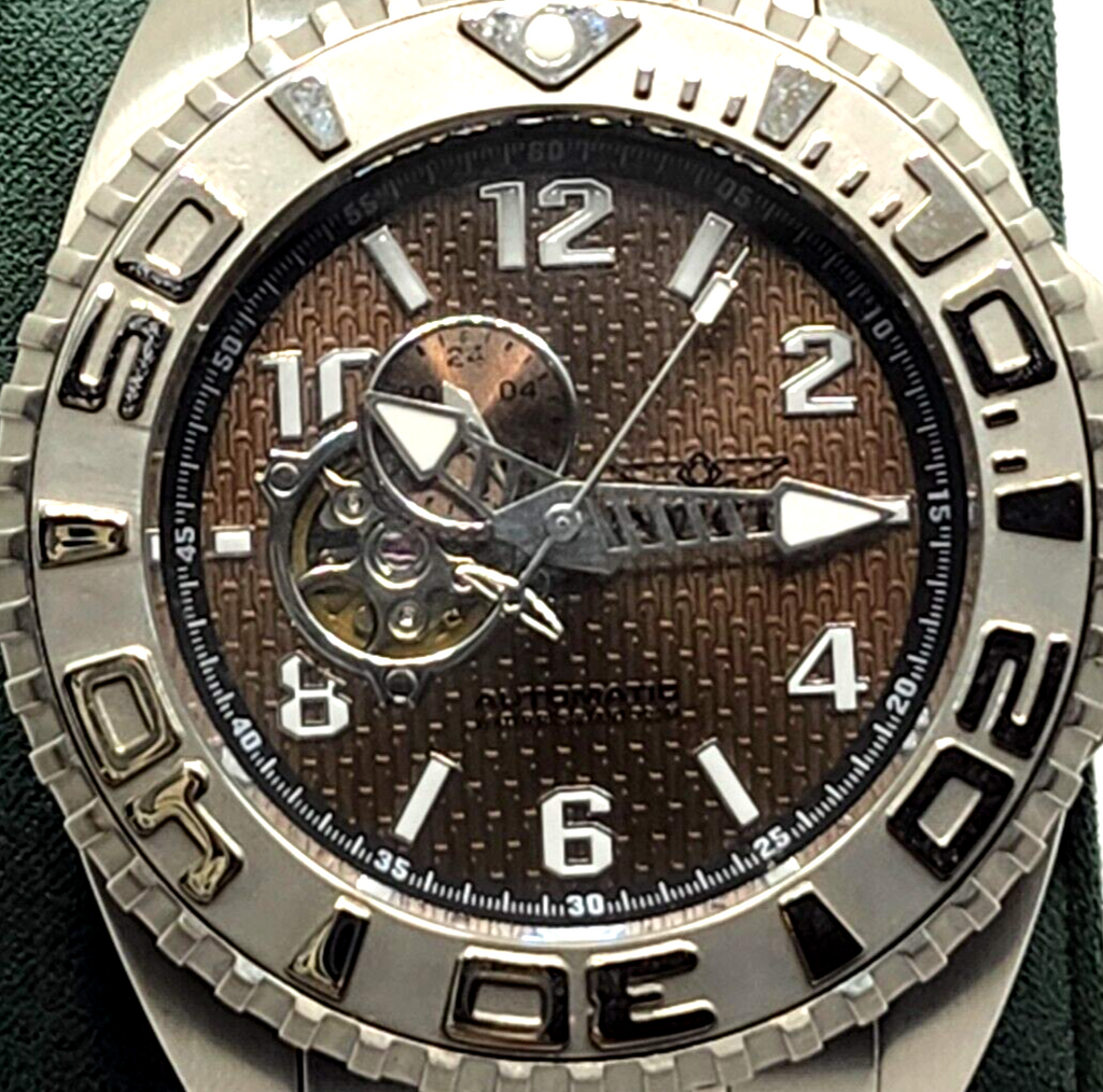 Invicta Pro Diver Automatic 300M Men's Watch Model # 17458 Brown Dial image 1
