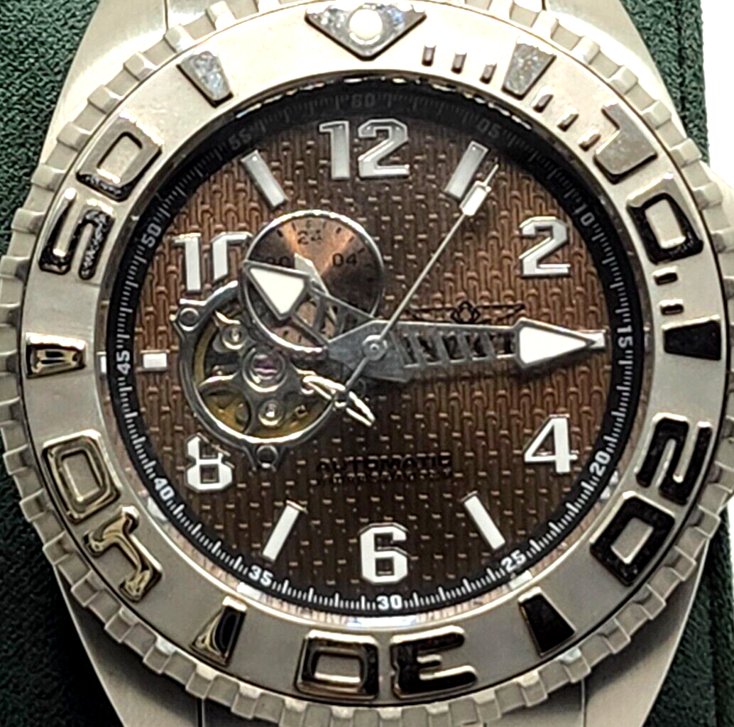 Invicta Pro Diver Automatic 300M Men's Watch Model # 17458 Brown Dial image 1