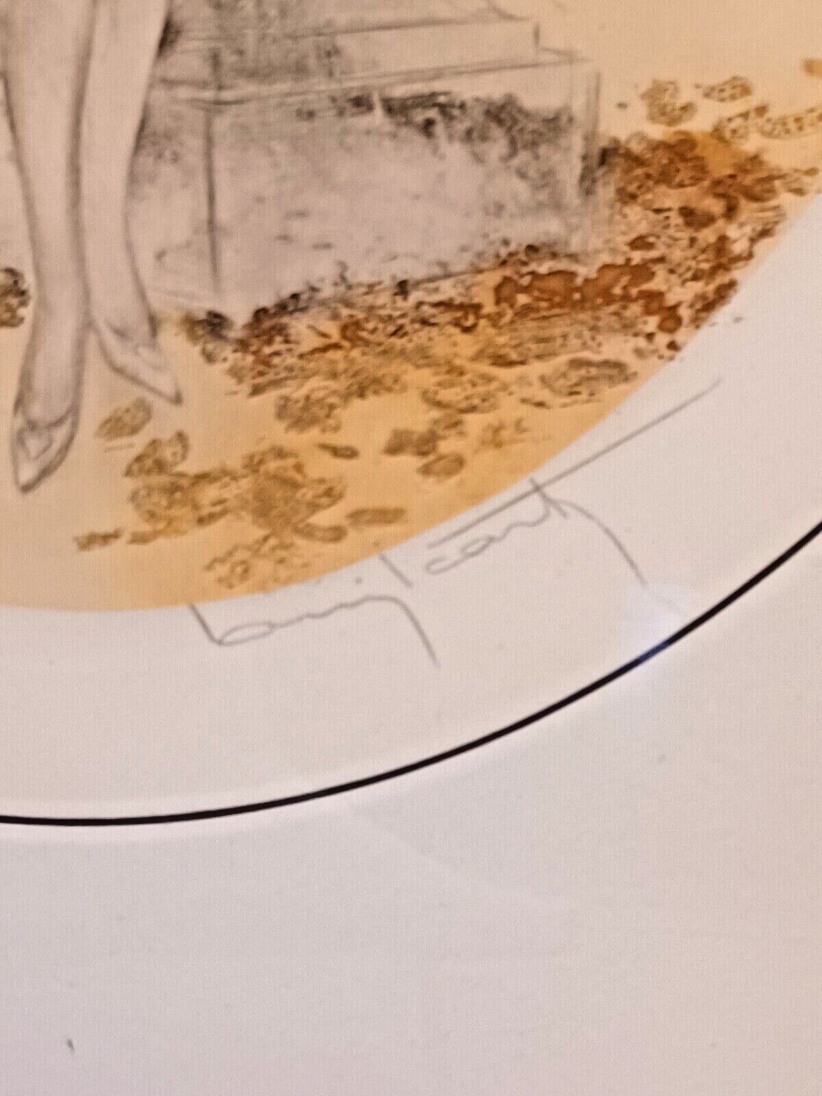 Framed Louis Icart, Regarde (Look), Drypoint Etching, Signed in Pencil with COA image 4