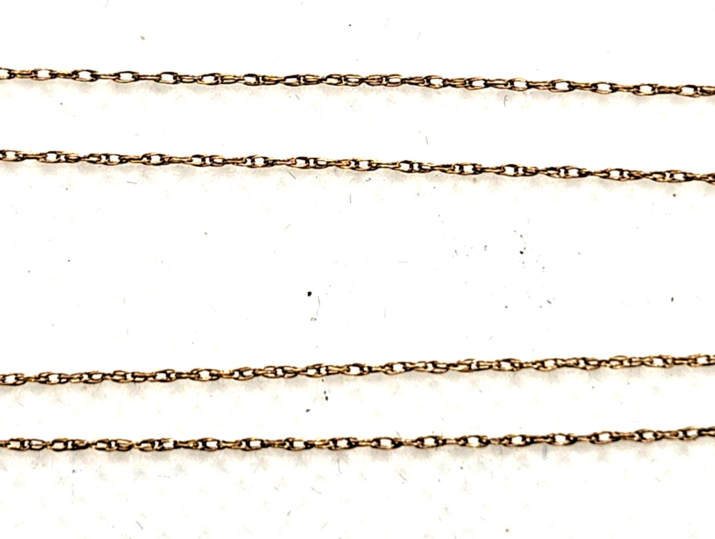 Vintage Chic 1ct Diamond Cluster 10k Yellow Gold Pendant Necklace image 8
