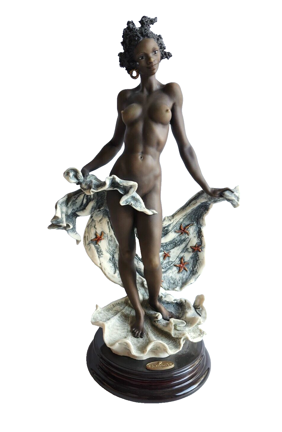 RARE! Giuseppe Armani Limited Edition “Ebony” # 0372F Figurine Nude Woman image 0