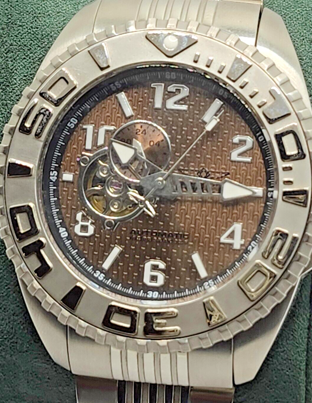 Invicta Pro Diver Automatic 300M Men's Watch Model # 17458 Brown Dial image 2