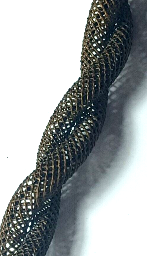 Antique Victorian Hair Mourning Jewelry & Gold Filled Necklace w/ Pendant image 6