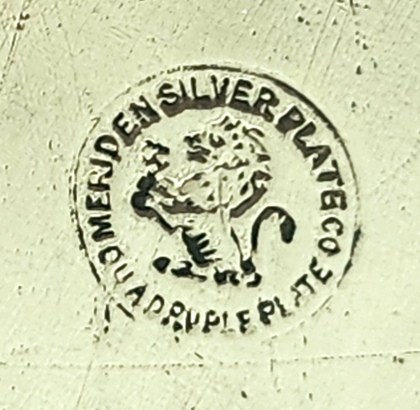 Rare Vasa Murrhina Sandwich Glass Meriden Silver Plate Blue Jewelry Box image 5