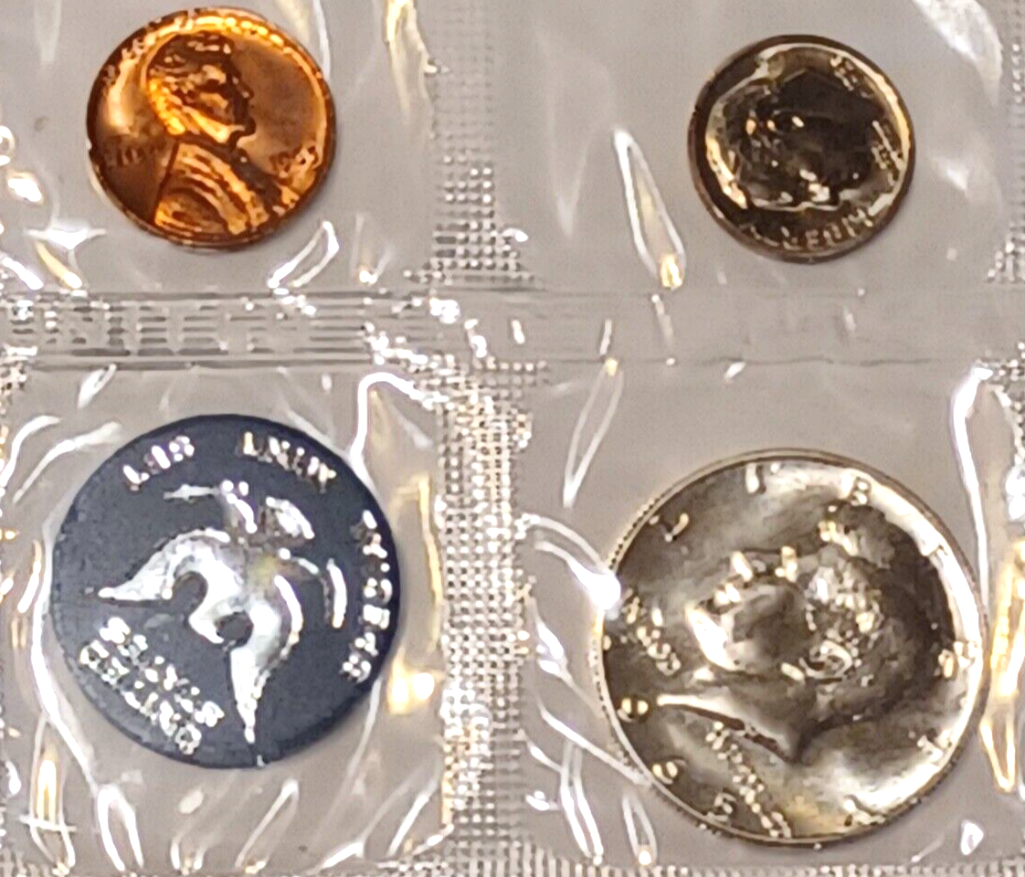 1965 U.S. Special Mint 40% SILVER PROOF Set in Original Envelope image 2