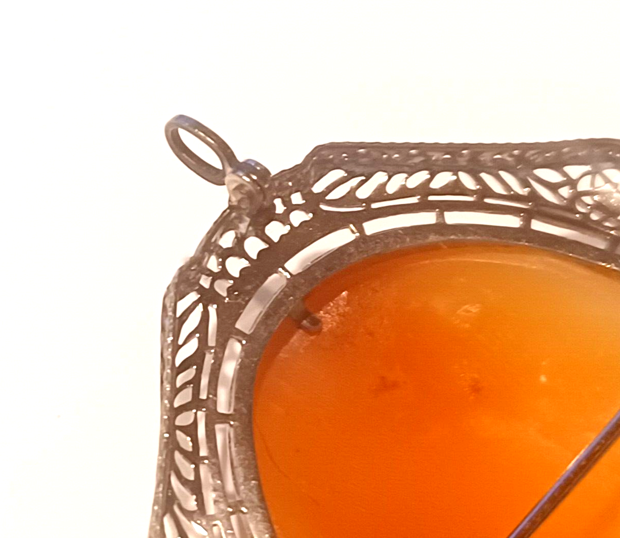 Antique Victorian Three Dancing Muses Cameo w/ 14K Gold Frame ~ Pin / Pendant image 4