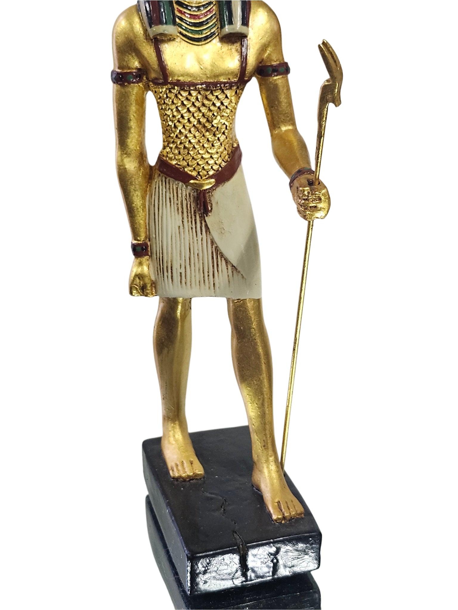 Artisans Guild International AGI Egyptian Horus Falcon Head Statue image 2