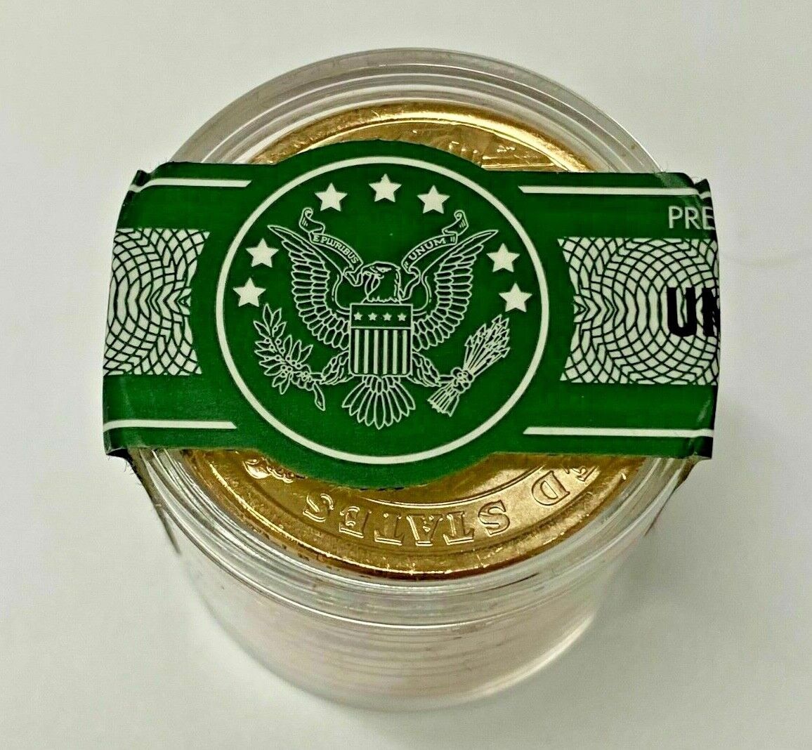 Danbury Mint Andrew Jackson Presidential Dollar Coin Roll of 12 Uncirculated image 3