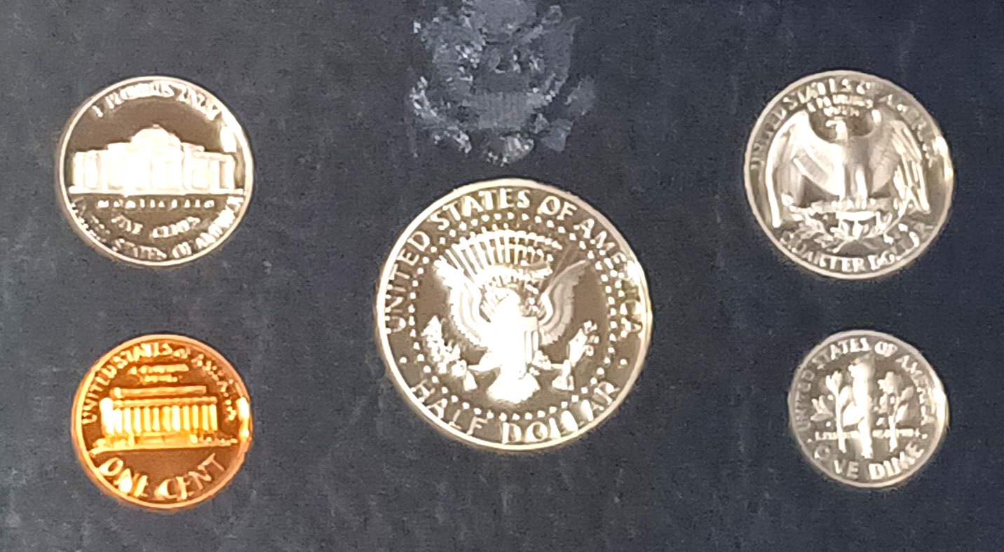 1998 U.S. Mint SILVER PROOF Set in Original Plastic Case & Box image 4