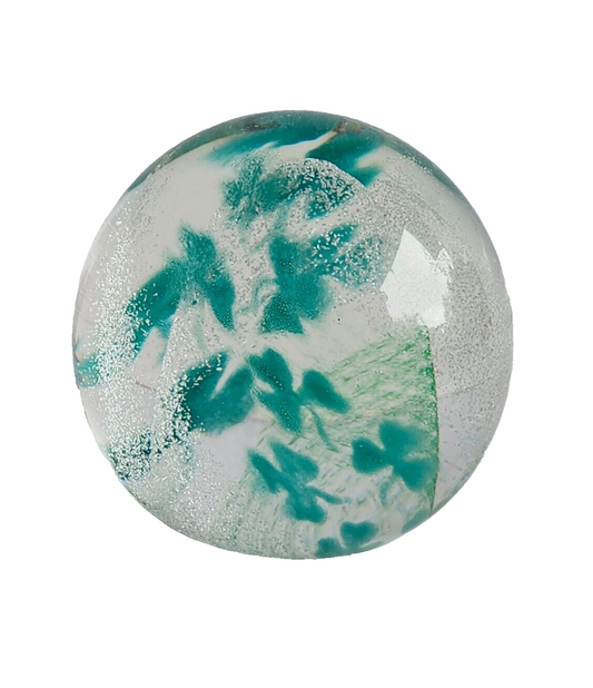 Caithness "Shamrock" Glass Paperweight Scotland #W37616 image 0