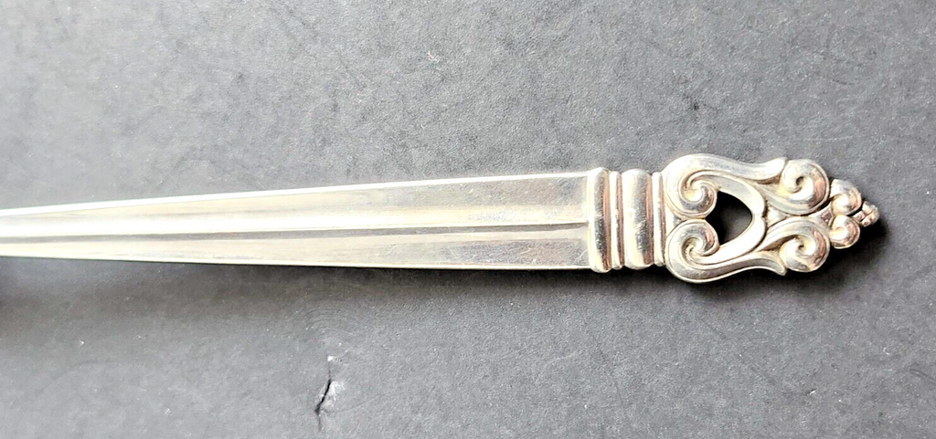 Royal Danish by International Sterling Silver Solid Cold Meat Serving Fork image 1
