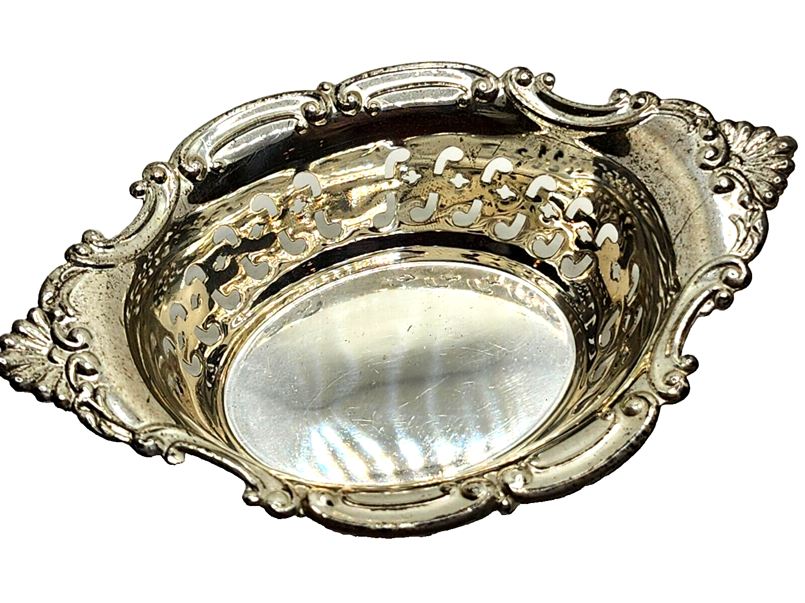 Vintage Gorham Sterling Silver Pin Cushion 4780 Pink image 3