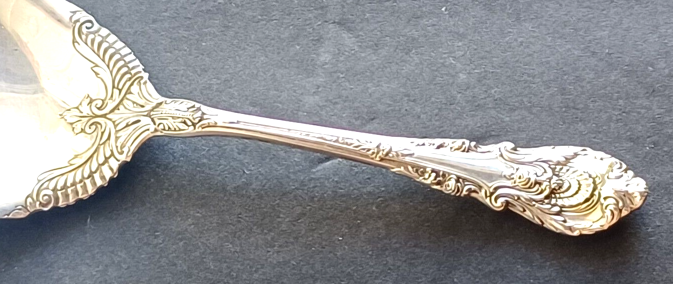 Sir Christopher by Wallace Sterling Silver Solid Bon Bon Spoon w/ Pierced Bowl image 2