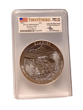 2011 Glacier 5 Oz. SILVER PCGS MS69DMPL FIRST STRIKE  Signed Mercanti image 0