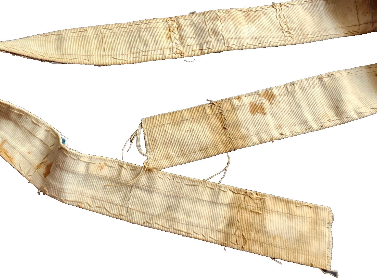 Antique Native American Indian Late 1800's Beaded Bead Work Belt image 12