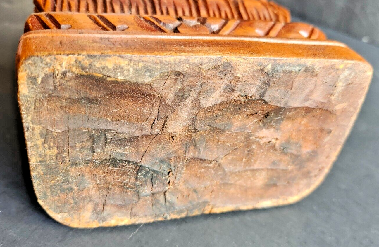 Large Indonesian Bali Balinese Carved Wood Woman Figurine image 8