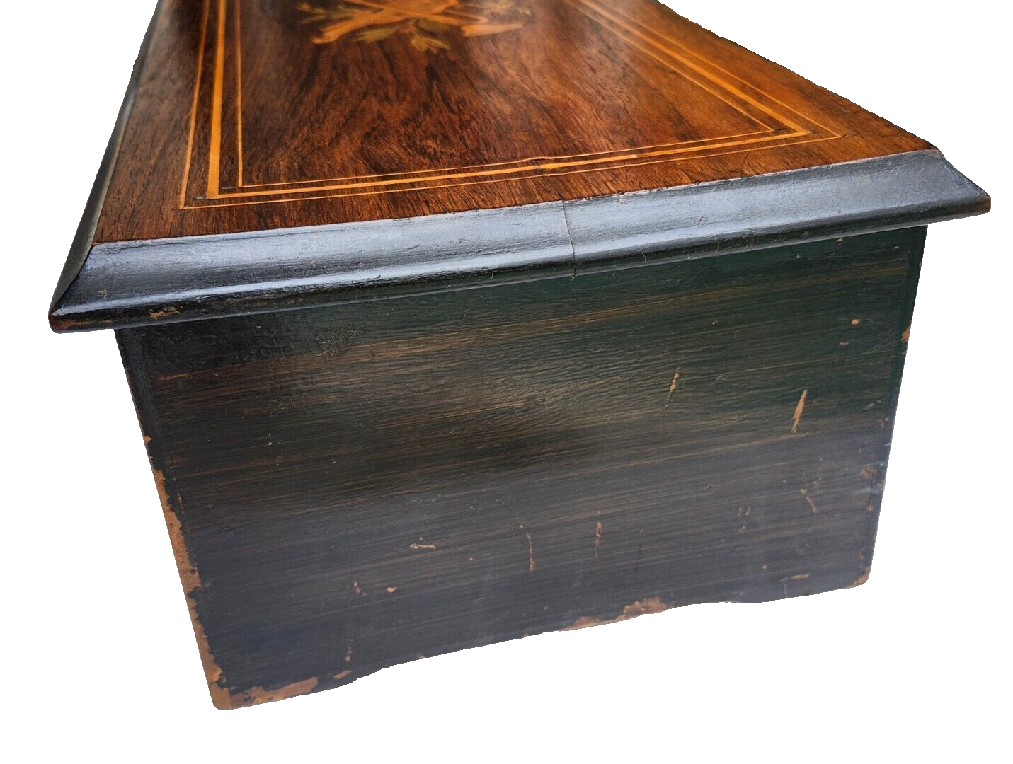 Antique M F 1840 Swiss Marque De Fabrique Cylinder Hand Crank 8 Airs Music Box image 5