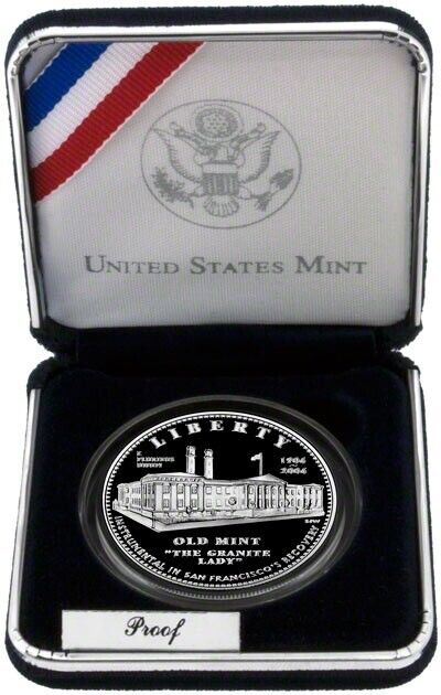 US Mint 2007 Little Rock Central High School Proof 90% Silver Dollar w/Box & COA image 2
