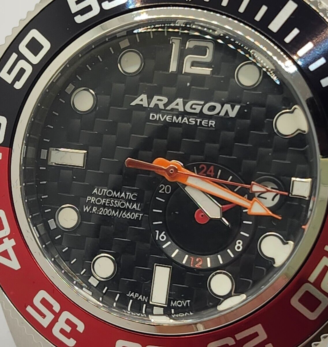 NEW Aragon Divemaster III NH37 Automatic A338 Men's Watch in Box image 6