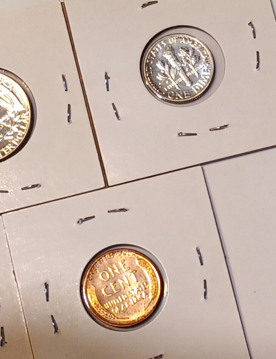 1954 US MINT ORIGINAL PROOF SET IN Original Box & Tissue image 7