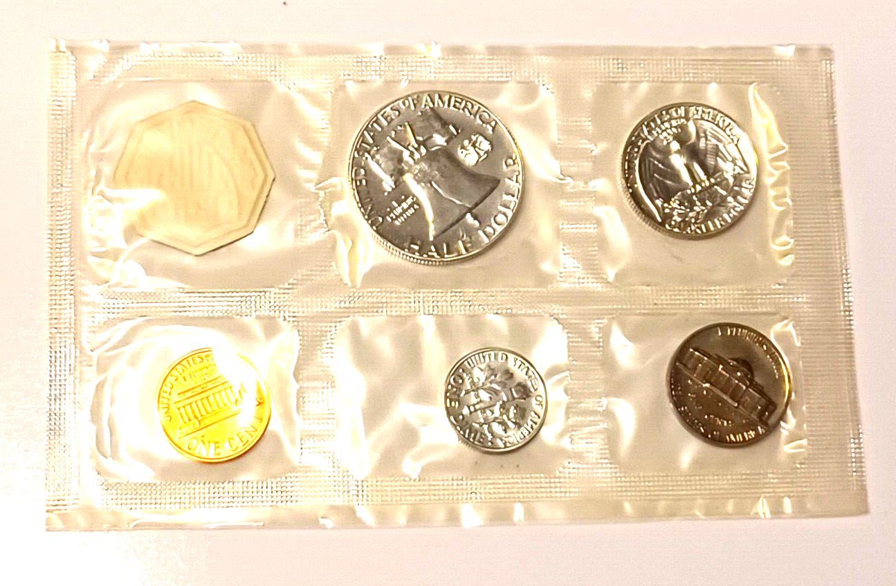 1962 U.S. Mint SILVER PROOF Set in Original Envelope image 4