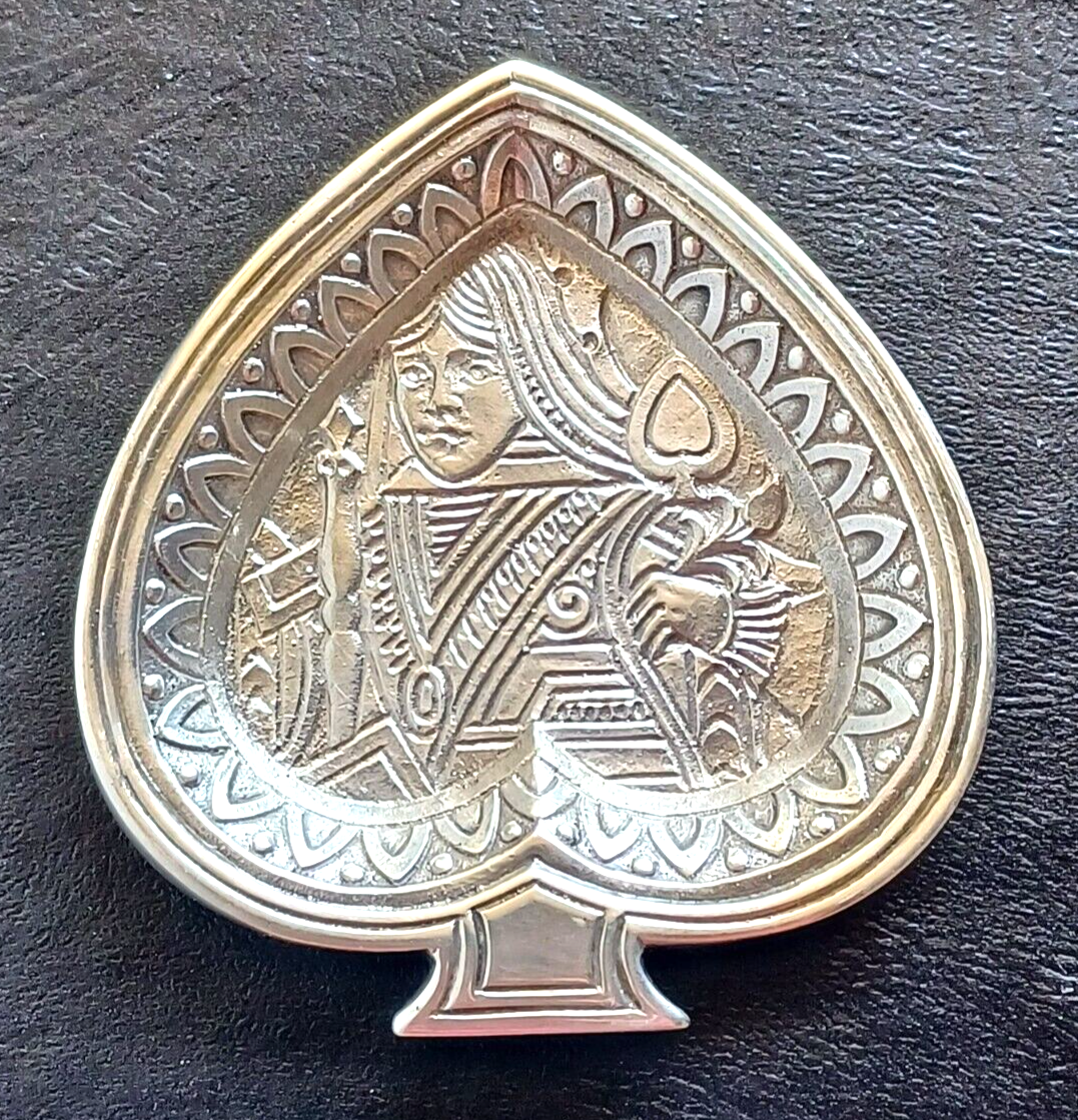 Extremely Rare!, Tiffany & Co, Sterling Silver Royal Flush Poker Coasters, Trays image 5