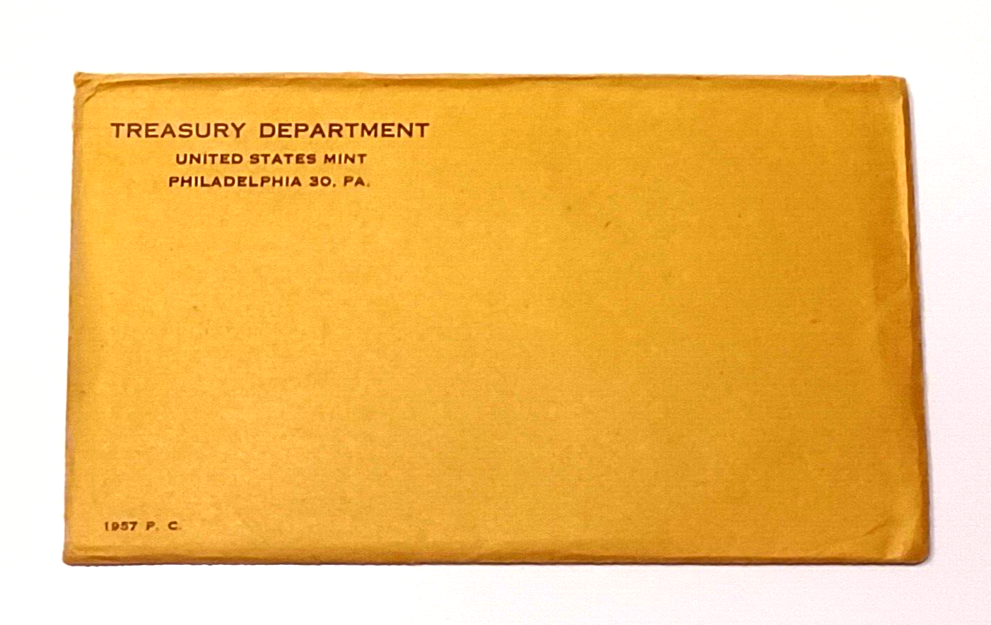 1957 U.S. Mint SILVER PROOF Set in Original Envelope image 6