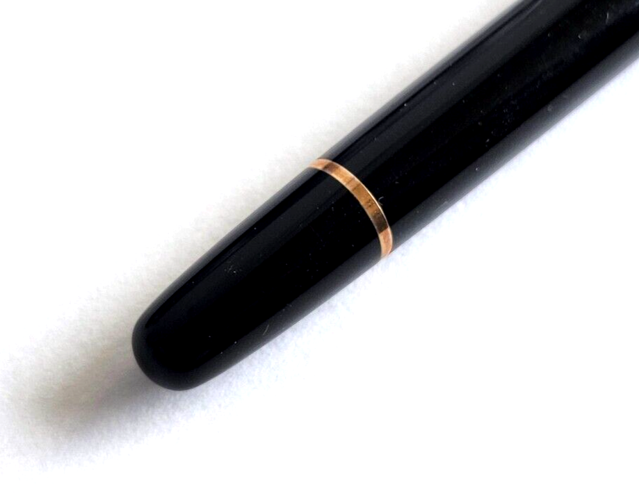 Montblanc Meisterstuck Gold-Coated Classique Black Rollerball Pen w/ Box image 6