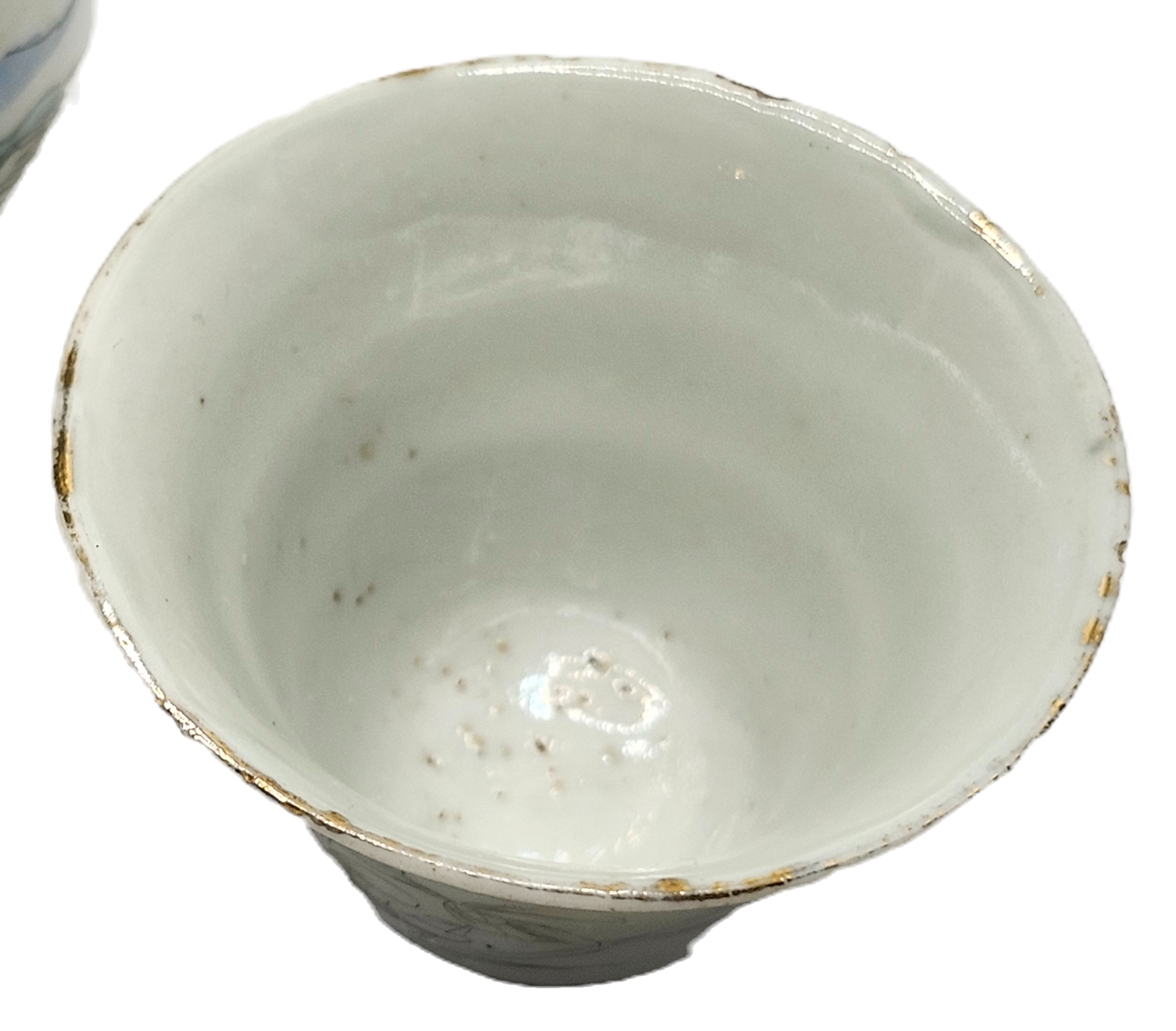 RARE Antique 20's Japanese Saki Wine Warmer Single Cup Set image 6