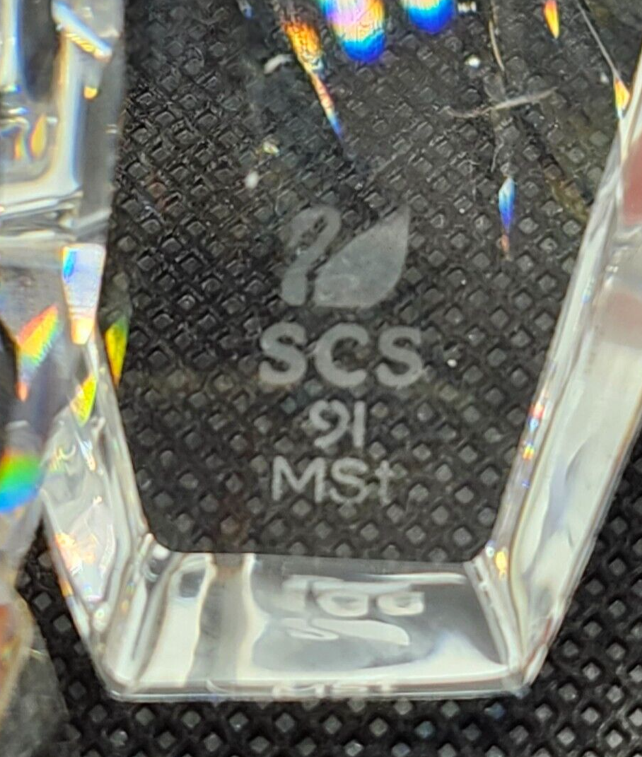 Swarovski Crystal SCS 1991 Annual Edition "The Seals" Figurine in Box w/ COA image 5