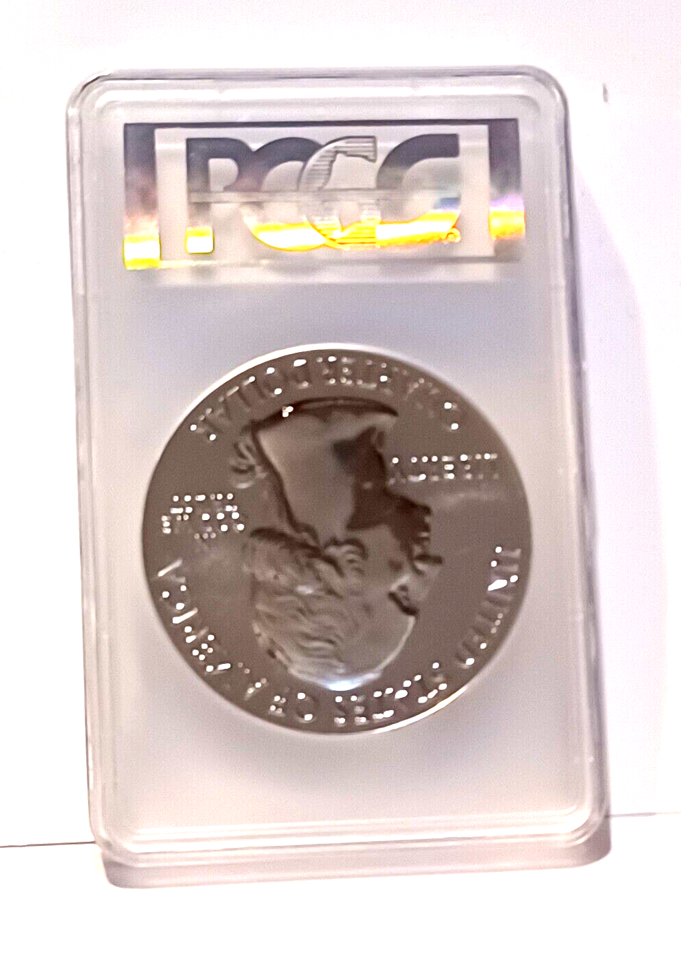 2011 CHICKASAW  5 Oz. SILVER PCGS MS69DMPL FIRST STRIKE  Signed Mercanti image 3