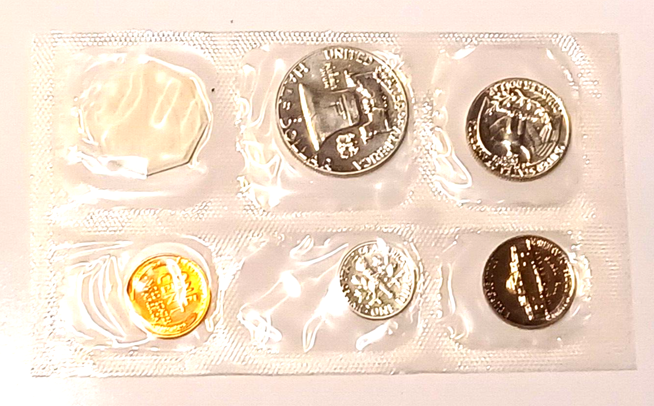 1957 U.S. Mint SILVER PROOF Set in Original Envelope image 4