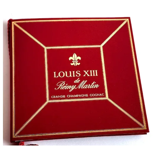 Remy Martin Louis XIII Cognac Baccarat Crystal Empty 750ml Bottle w/ Casket Shap image 8