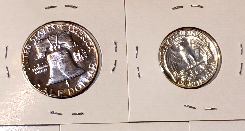 1954 US MINT ORIGINAL PROOF SET IN Original Box & Tissue image 6