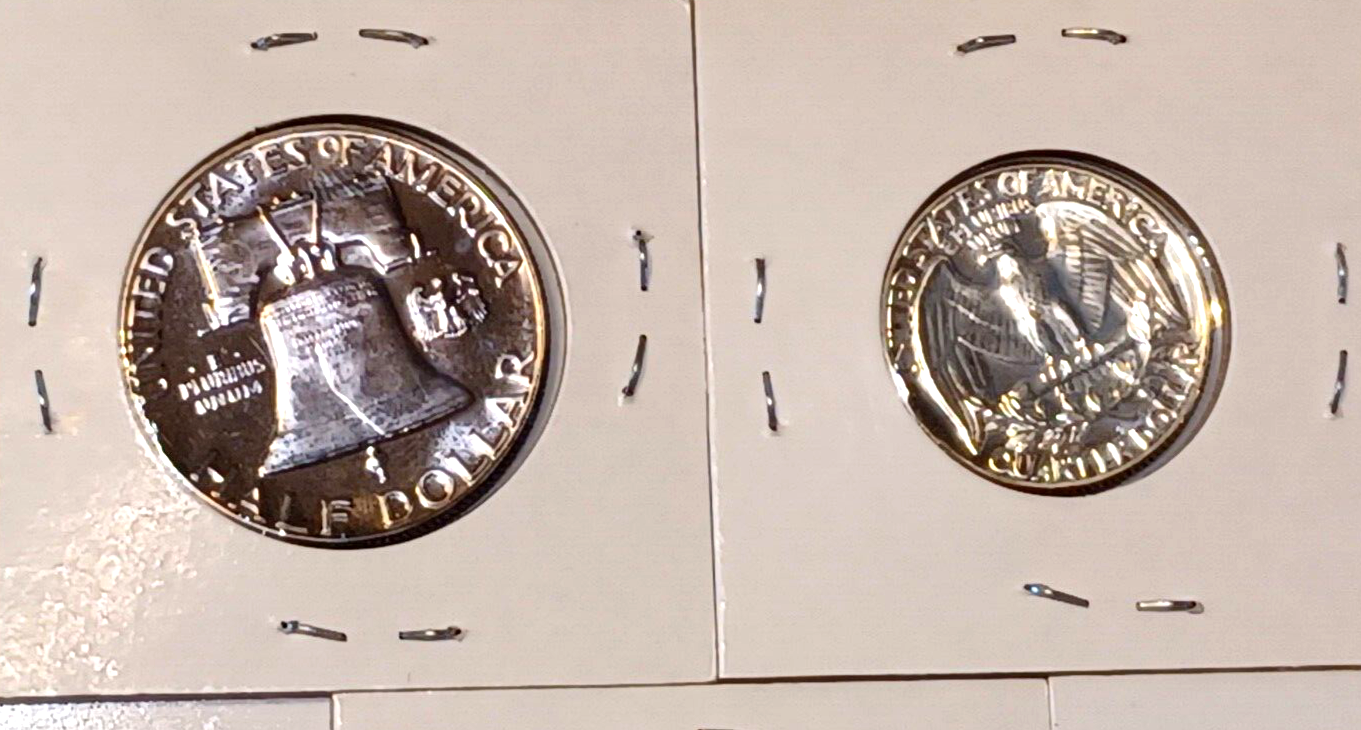 1954 US MINT ORIGINAL PROOF SET IN Original Box & Tissue image 6