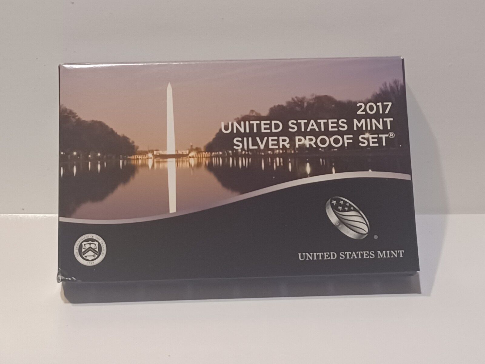 2017 S US Mint Silver Proof Set - 10 Coins COA Original Box image 10