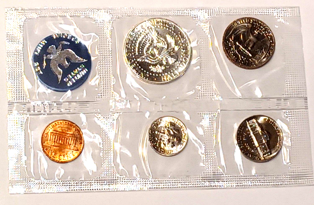 1965 U.S. Special Mint 40% SILVER PROOF Set in Original Envelope image 4
