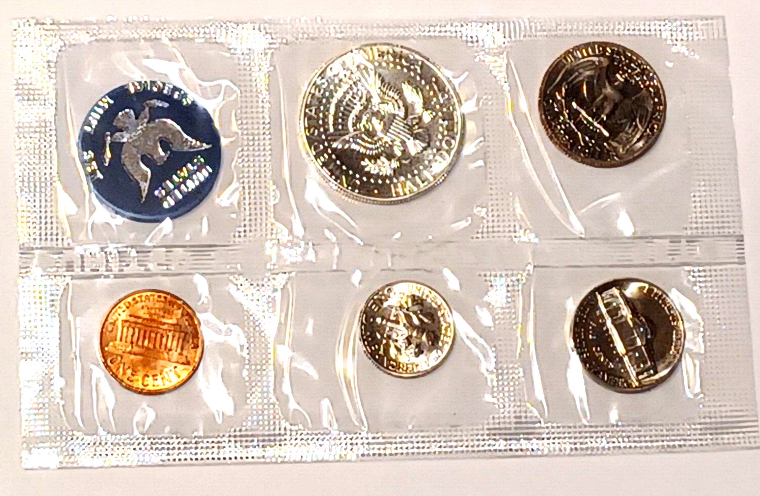 1965 U.S. Special Mint 40% SILVER PROOF Set in Original Envelope image 4