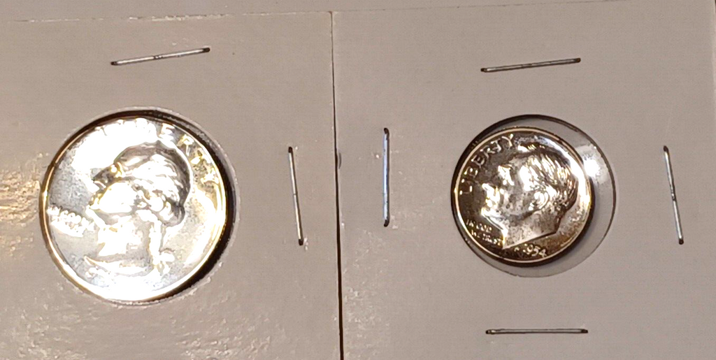 1954 US MINT ORIGINAL PROOF SET IN Original Box & Tissue image 3