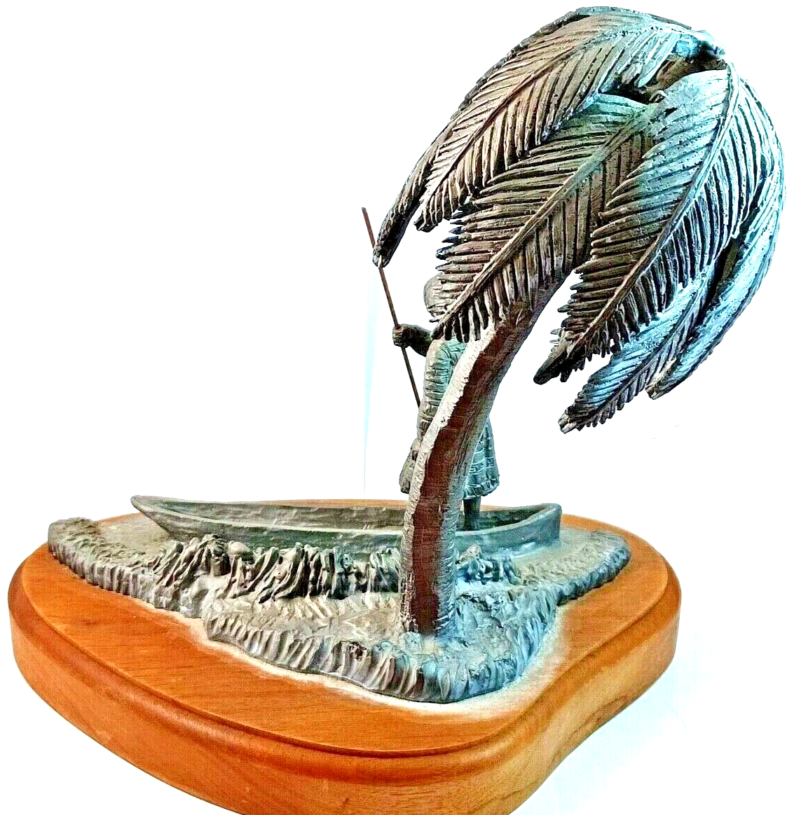 RARE! Michael Ricker Pewter Limited Edition "Seminole II" 10" Sculpture #72 /200 image 5