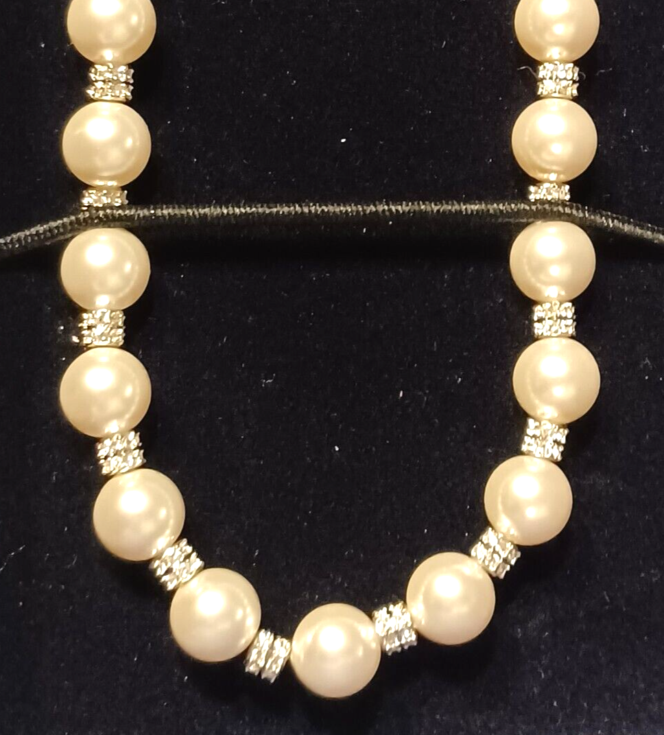 Swarovski Crystal & Pearl Enlace All-Around Necklace - 5200540 image 6