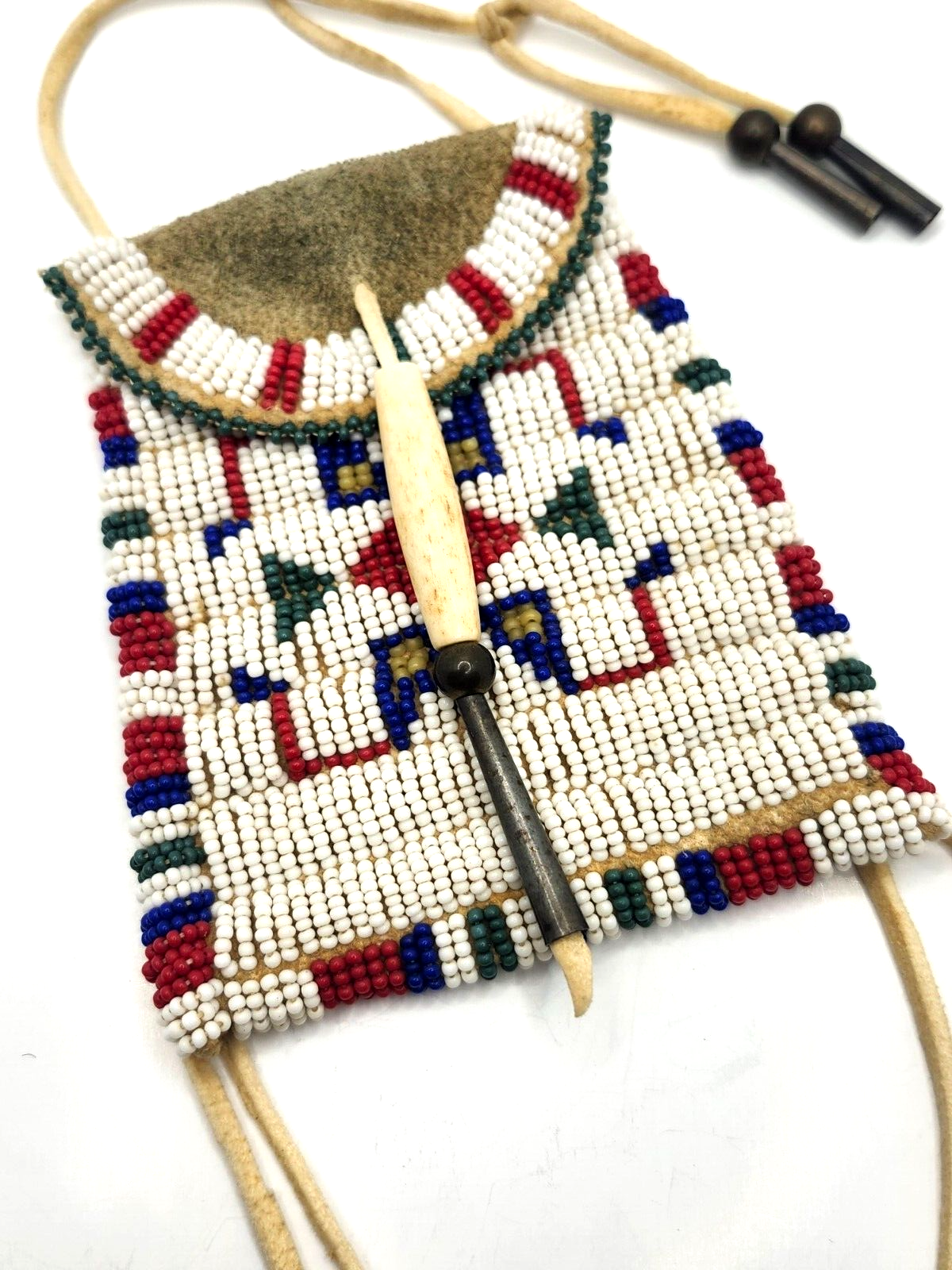 Vintage Native American Sioux or Arapaho Strike-a-Light Case / Medicine Bag image 2