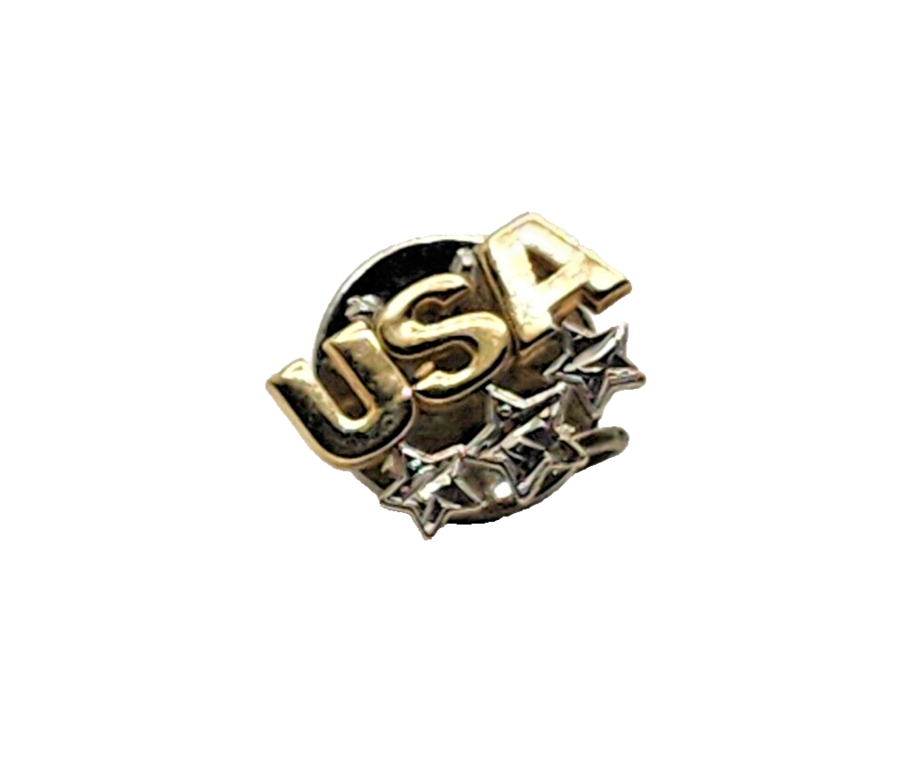 RARE! Michael Anthony 10K Gold American USA Lapel Pin image 1